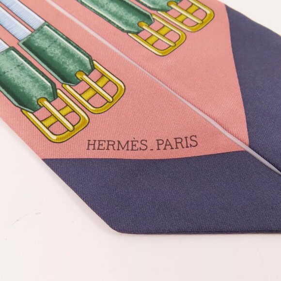 ❤️HERMES Twilly Scarf Scarves Silk❤️ - Picture 6 of 9